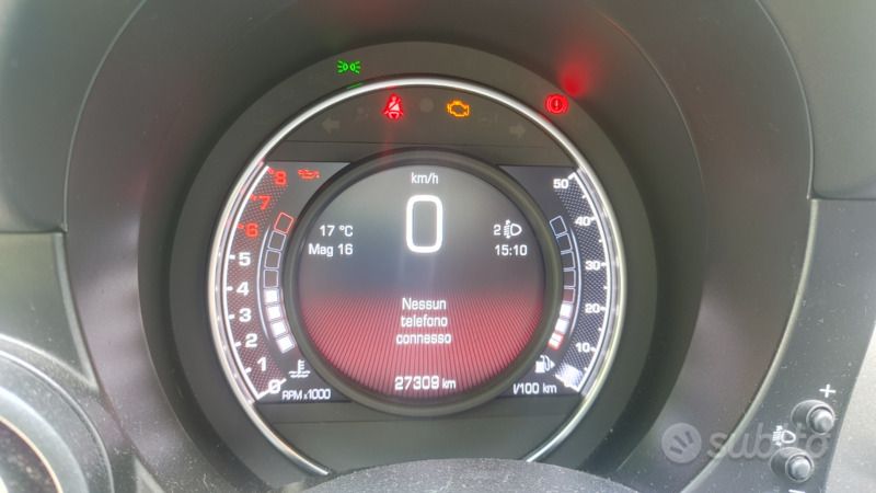 Usata Abarth 595 Turismo 165 CV (121 kW) 2019 Grigio Utilitaria