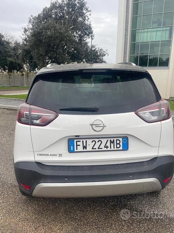 Usata Opel Crossland X 2019 Bianco SUV