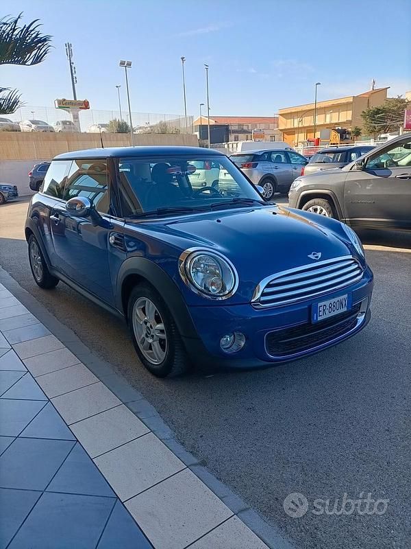 Usata Mini One D 90 CV (66 kW) 2013 Blu Utilitaria