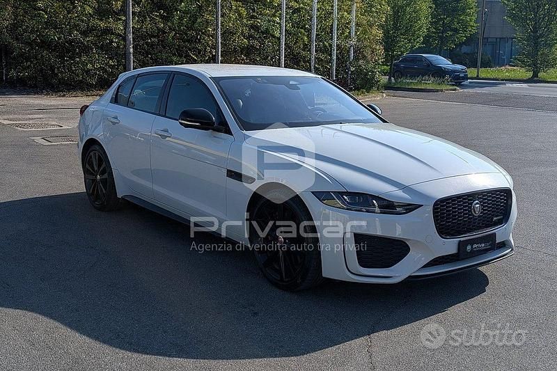 Usata Jaguar XE R-Dynamic 204 CV (150 kW) 2021 Bianco Berlina