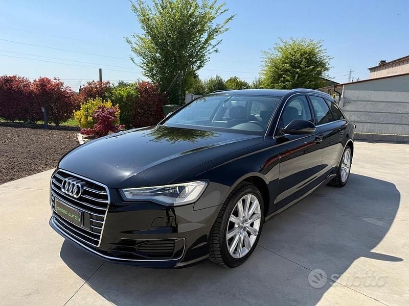 Usata Audi A6 190 CV (139 kW) 2015 Nero Station wagon