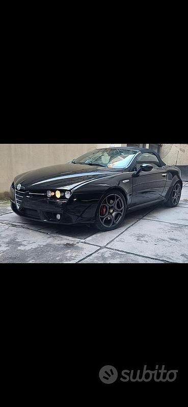 Usata Alfa Romeo Spider 200 CV (147 kW) 2010 Nero Cabrio