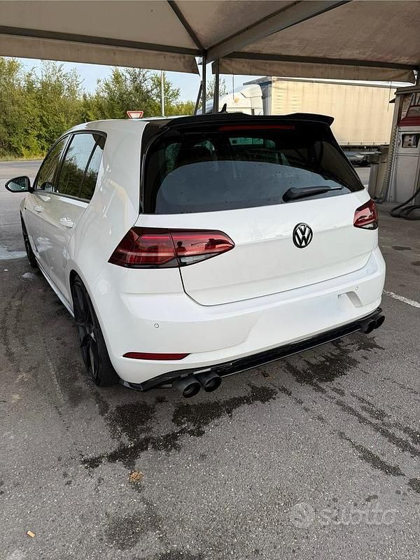 Usata VW Golf VII GTI 245 CV (180 kW) 2018 Bianco Berlina