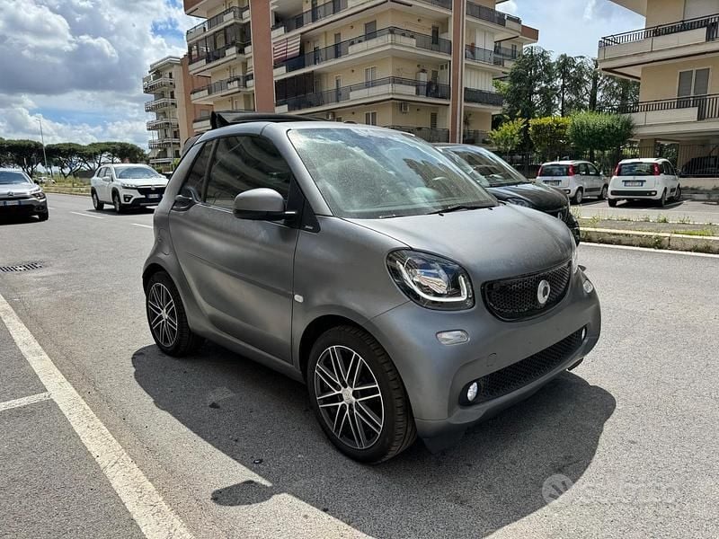 Usata Smart ForTwo Coupé Brabus 90 CV (66 kW) 2019 Grigio Coupé