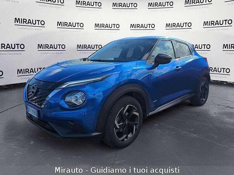 Usata Nissan Juke N-Connecta 143 CV (105 kW) 2022 Blu SUV