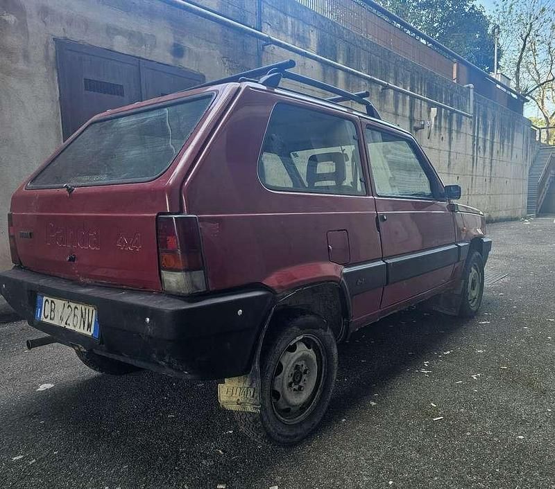 Usata Fiat Panda 4x4 Trekking 54 CV (39 kW) 2002 Rosso Utilitaria