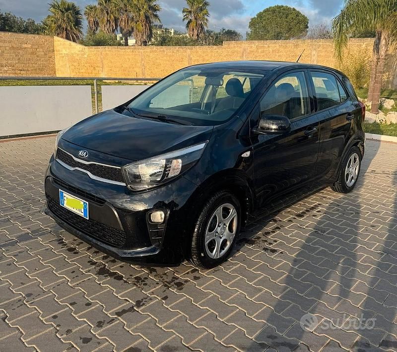Usata Kia Picanto 2017 Nero Utilitaria