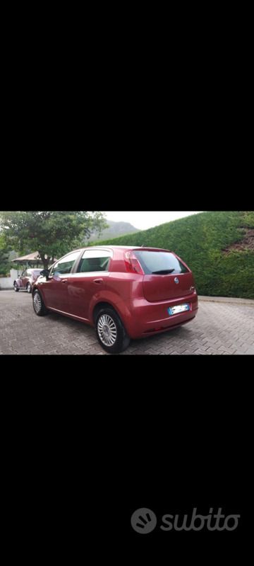 Usata Fiat Punto 2007 Rosso Utilitaria