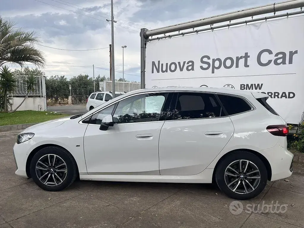 Usata BMW 218 Active Tourer M Sport 150 CV (110 kW) 2023 Bianco Monovolume