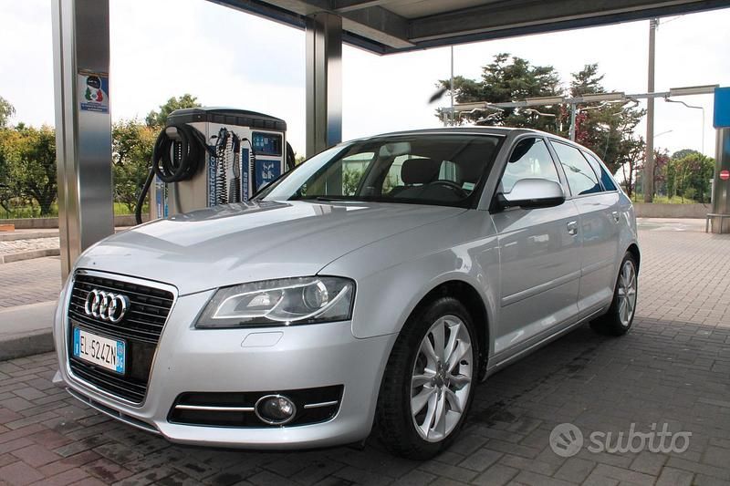 Usata Audi A3 S-Line 150 CV (110 kW) 2012 Grigio Utilitaria