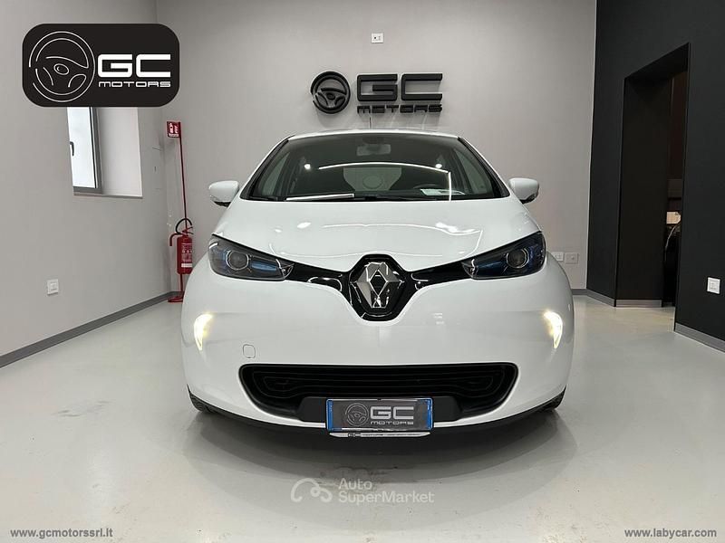 Usata Renault Zoe Life 67 kW (92 CV) 2018 Bianco Utilitaria