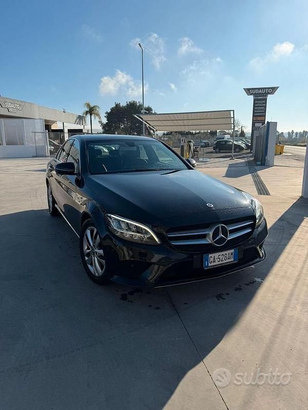 Usata Mercedes C220 2019 Nero Berlina