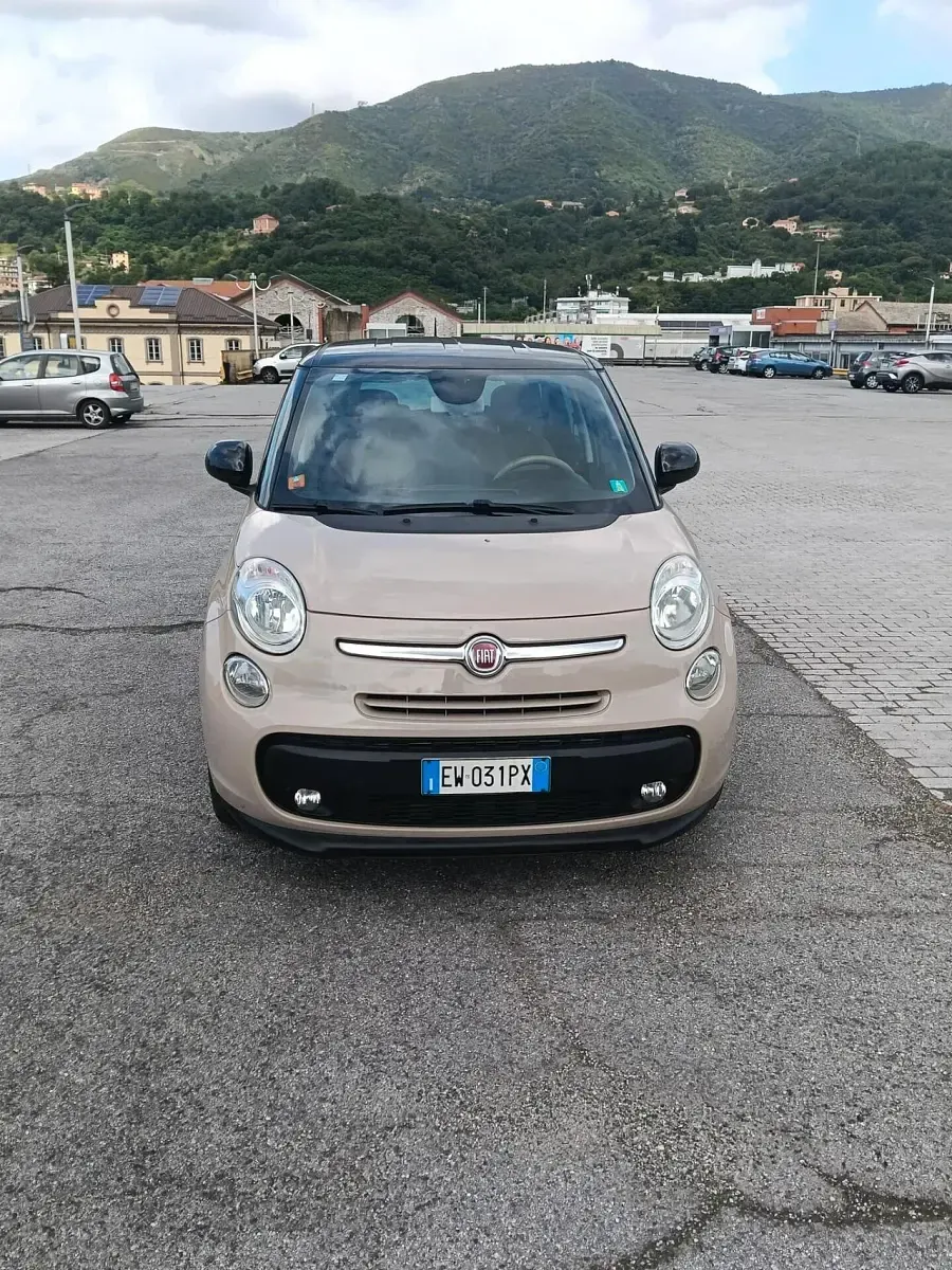 Usata Fiat 500L Living 85 CV (62 kW) 2014 Marrone Monovolume