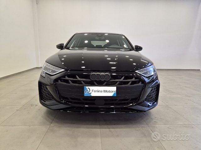 Nuova Audi A3 S-Line 150 CV (110 kW) 2025 Nero Berlina