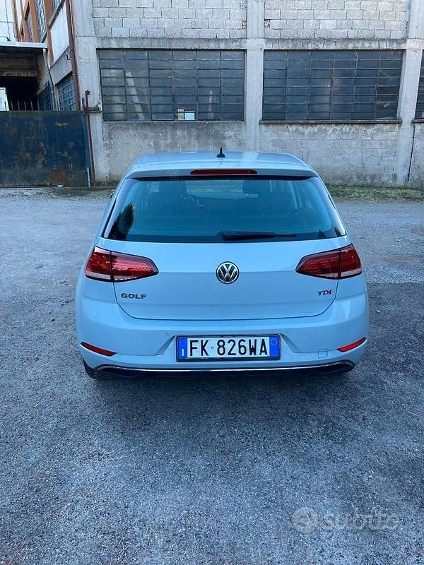 Usata VW Golf VII Executive 116 CV (85 kW) 2017 Bianco Berlina