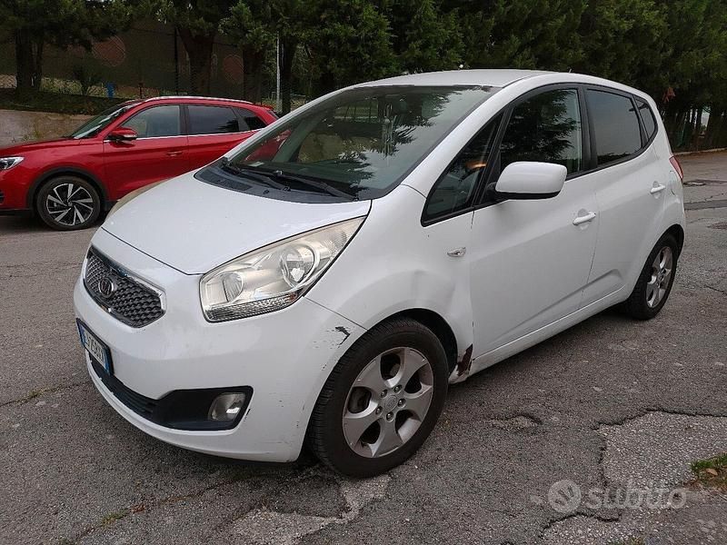 Usata Kia Venga 2011 Bianco Utilitaria