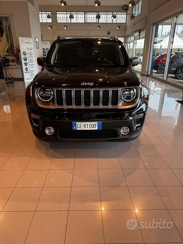 Usata Jeep Renegade Limited 131 CV (96 kW) 2021 Nero SUV