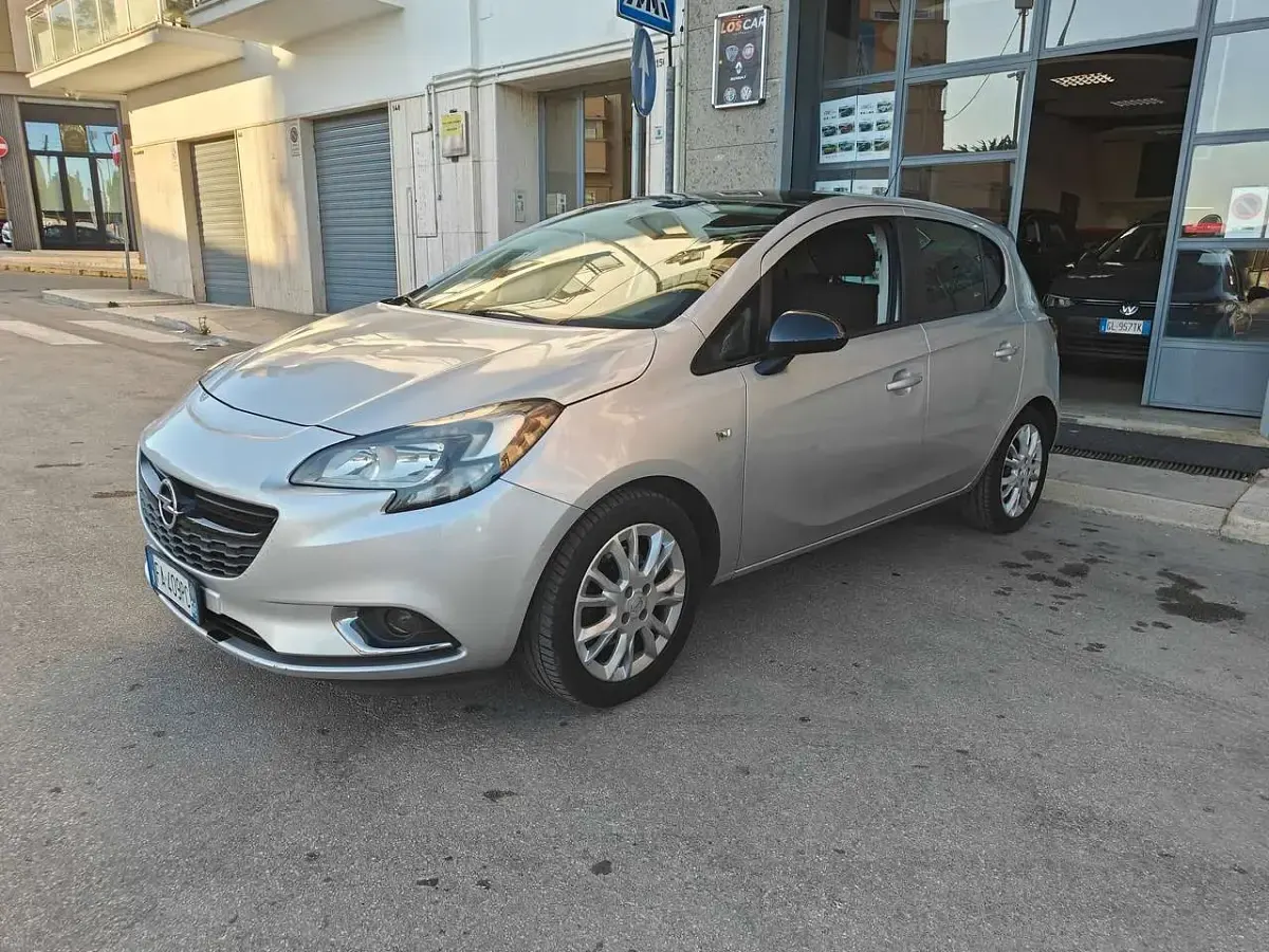 Usata Opel Corsa S 75 CV (55 kW) 2015 Argento Utilitaria