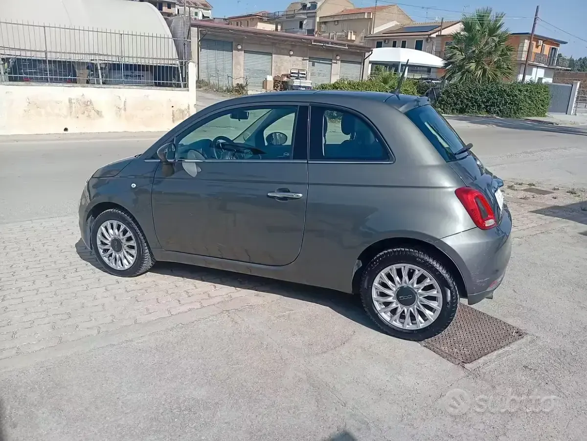Usata Fiat 500 Lounge 69 CV (50 kW) 2016 Grigio Berlina