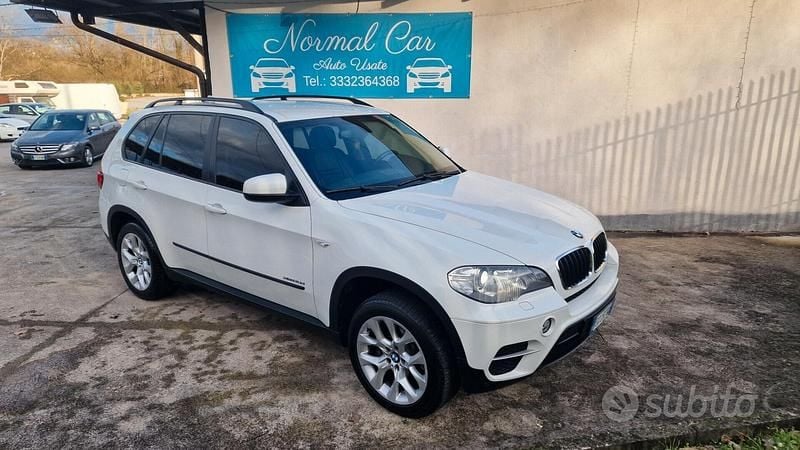 Usata BMW X5 245 CV (180 kW) 2011 Bianco SUV