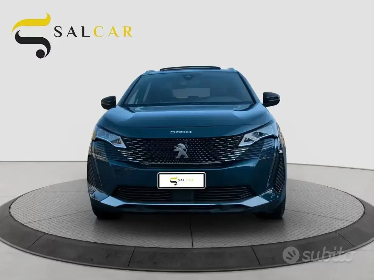 Usata Peugeot 3008 GT 131 CV (96 kW) 2022 Blu SUV