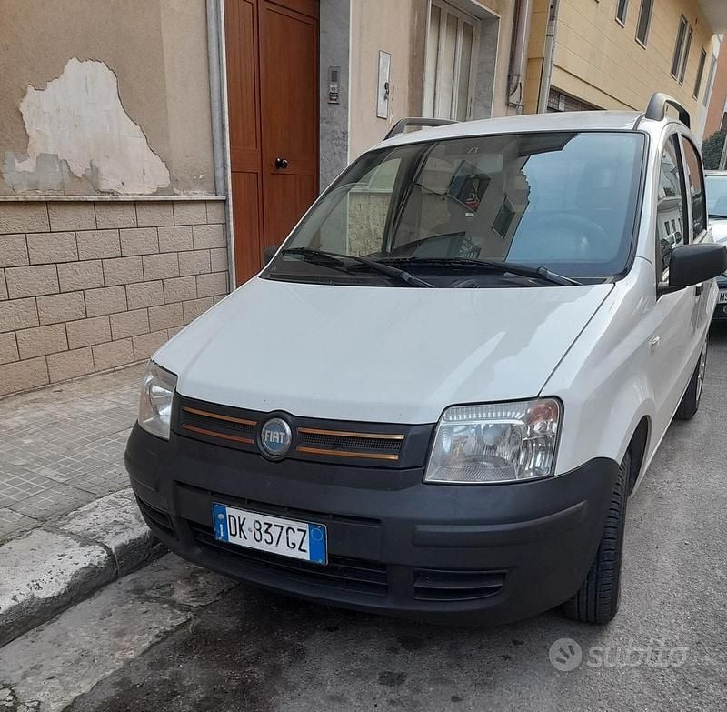 Usata Fiat Panda 75 CV (55 kW) 2007 Bianco Utilitaria
