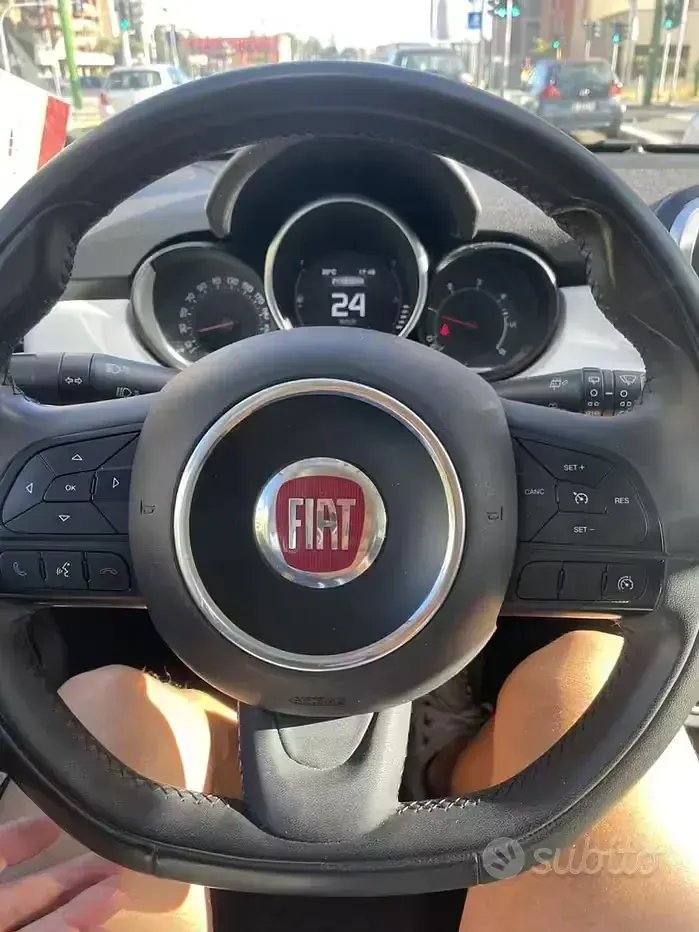 Usata Fiat 500X 95 CV (69 kW) 2018 Bianco SUV