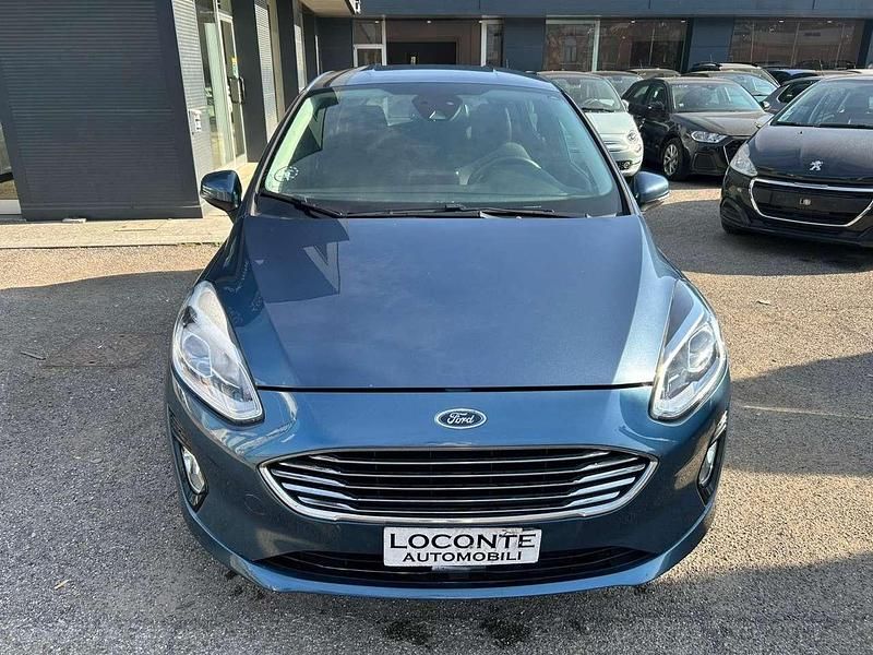 Usata Ford Fiesta Titanium S 125 CV (91 kW) 2019 Blu/azzurro Berlina