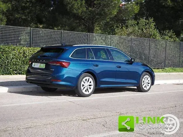 Usata Skoda Octavia G-TEC Style 131 CV (96 kW) 2021 Blu Station wagon