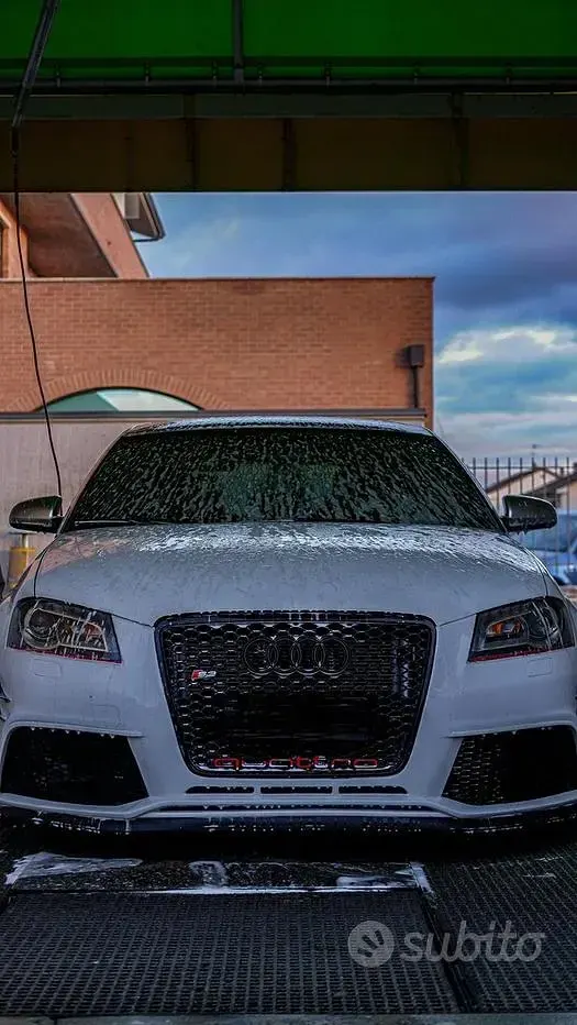 Usata Audi S3 Design 265 CV (194 kW) 2008 Bianco Utilitaria