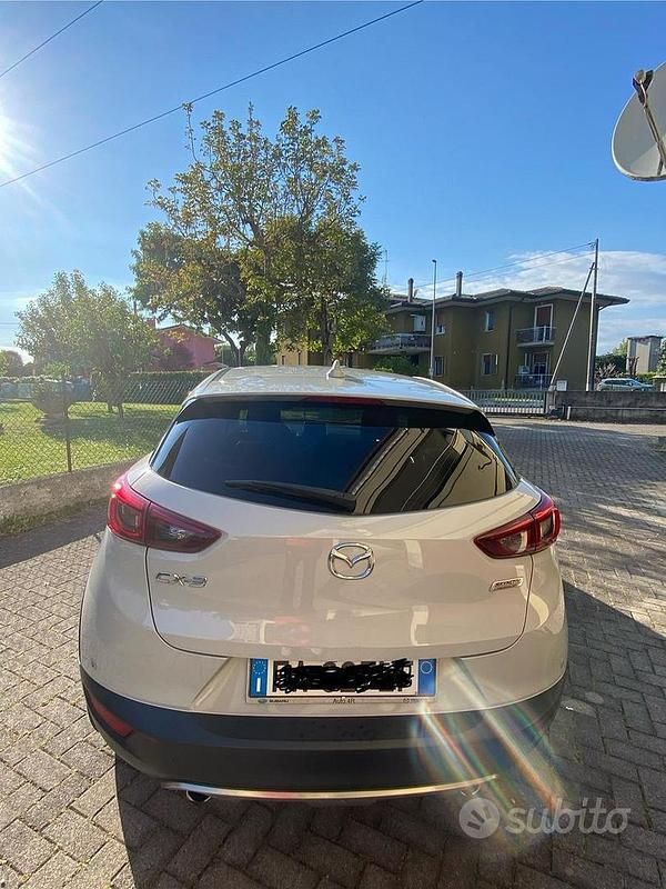 Usata Mazda CX-3 Exceed 105 CV (77 kW) 2015 Bianco SUV