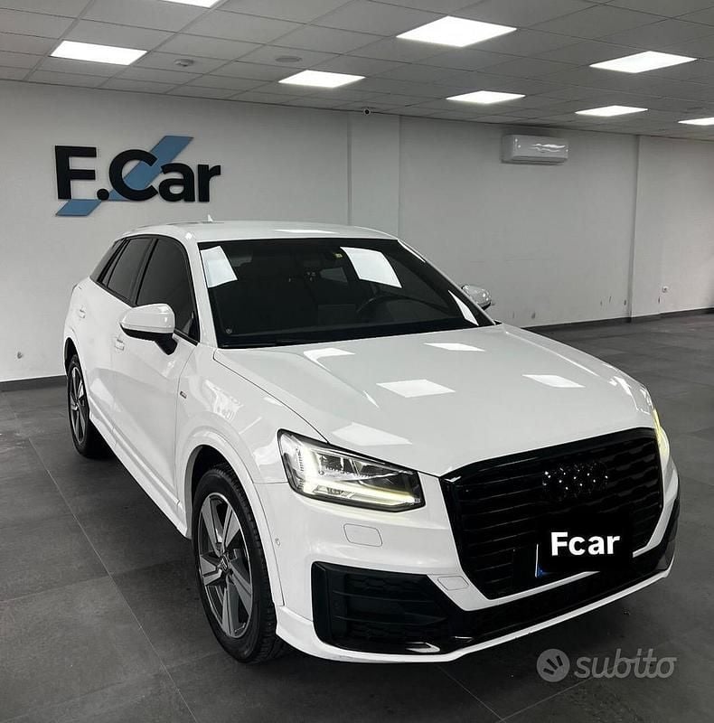 Usata Audi Q2 S-Line 116 CV (85 kW) 2018 Bianco SUV