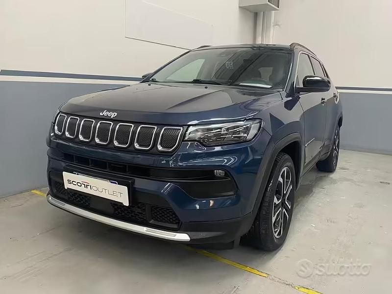 Usata Jeep Compass Limited 131 CV (96 kW) 2022 Blu SUV
