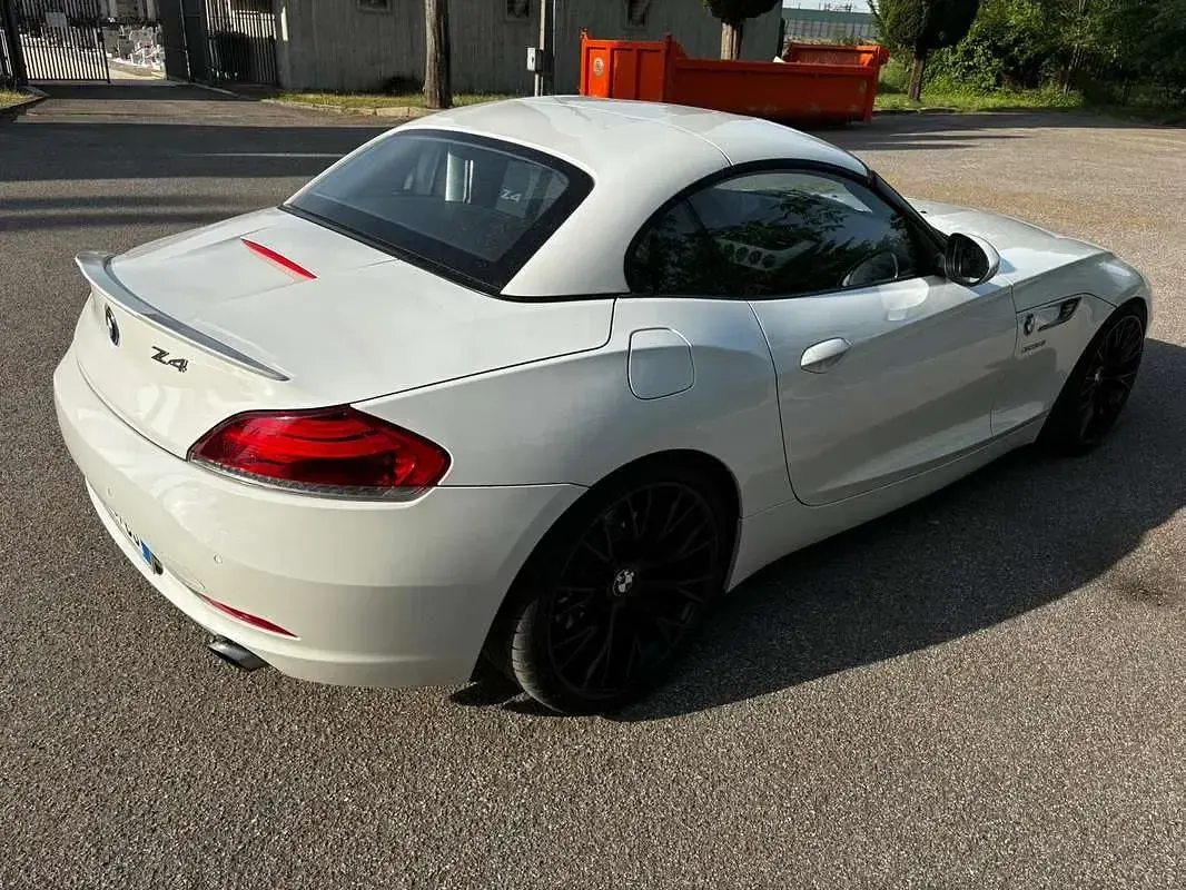 Usata BMW Z4 Sport Line 306 CV (225 kW) 2009 Bianco Cabrio