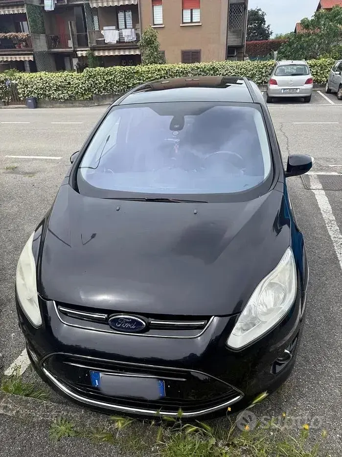 Usata Ford Grand C-Max 109 CV (80 kW) 2012 Nero Monovolume