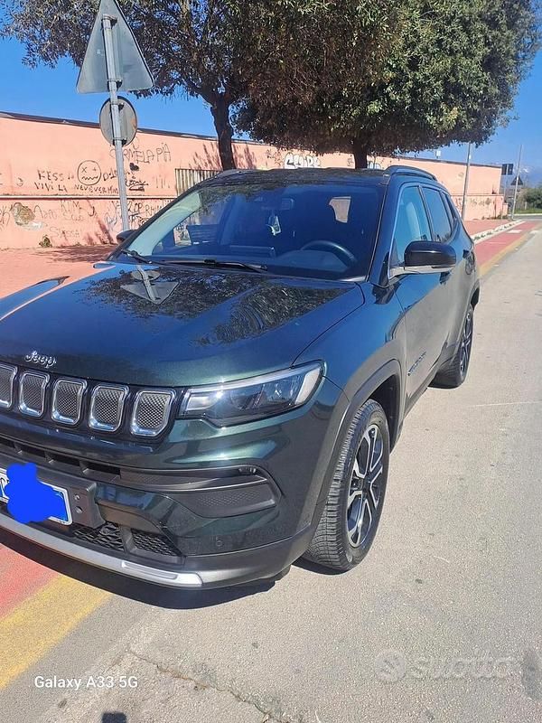 Usata Jeep Compass 130 CV (95 kW) 2021 Verde SUV