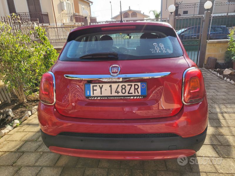 Usata Fiat 500X 120 CV (88 kW) 2017 Rosso SUV