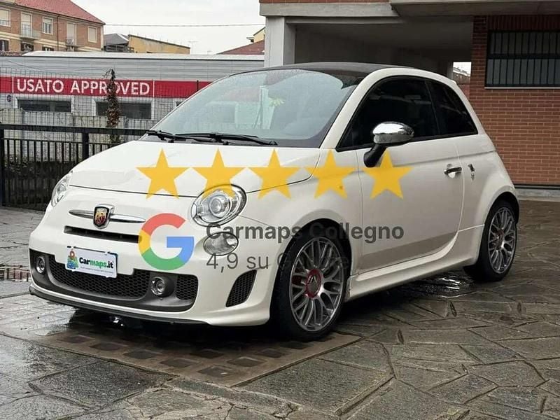 Bianco Usata 2013 Abarth 595C Competizione Cabrio | 15.500 € (Buon prezzo) - Immagine 1/4