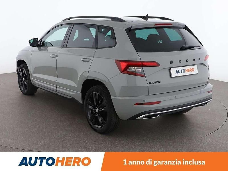 Usata Skoda Karoq SportLine 150 CV (110 kW) 2021 Grigio SUV