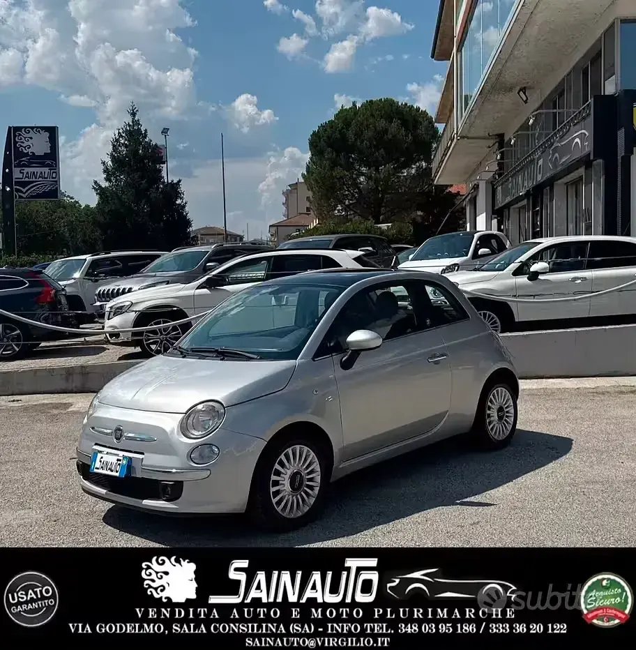 Usata Fiat 500 Lounge 95 CV (69 kW) 2011 Berlina