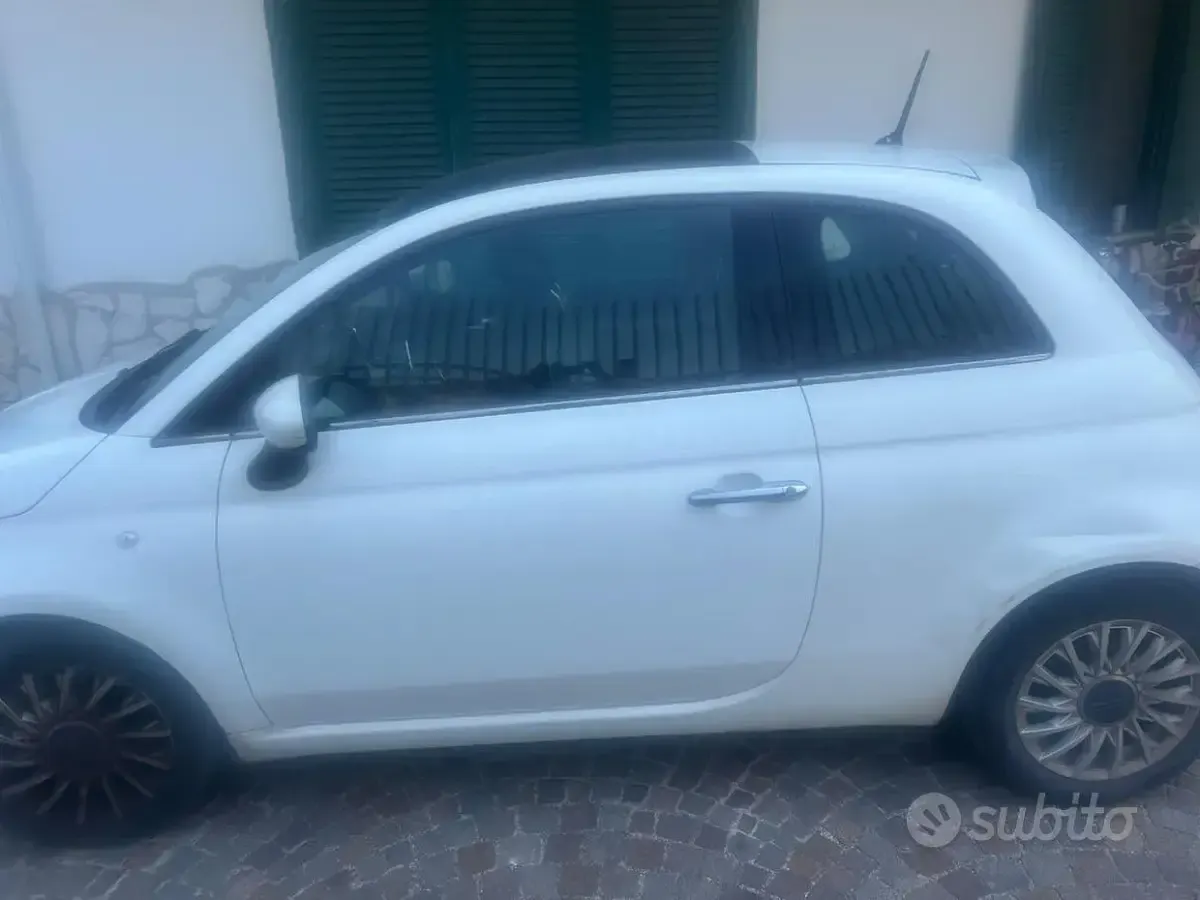 Usata Fiat 500 69 CV (50 kW) 2016 Bianco Utilitaria