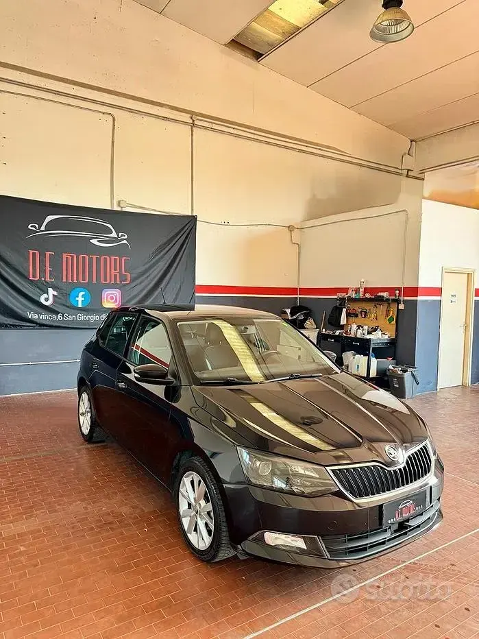 Usata Skoda Fabia Ambition 75 CV (55 kW) 2018 Nero Berlina