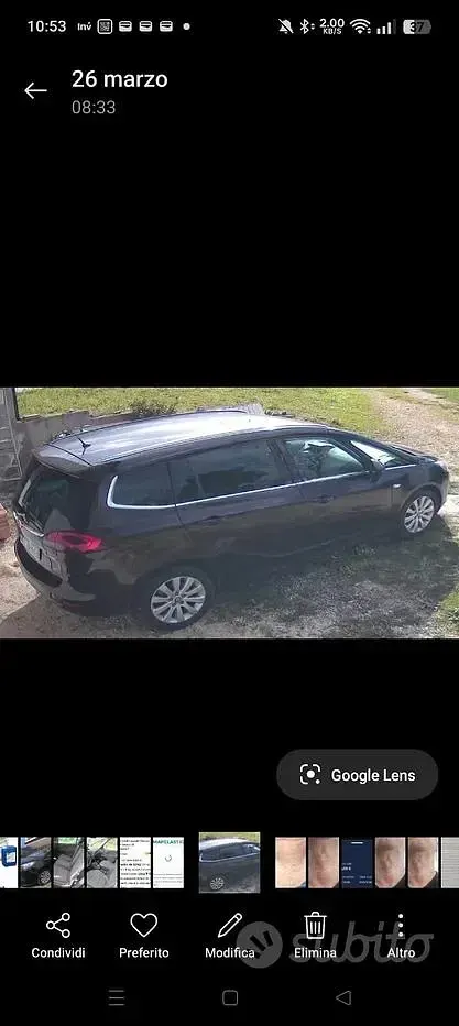 Usata Opel Zafira 140 CV (102 kW) 2015 Monovolume