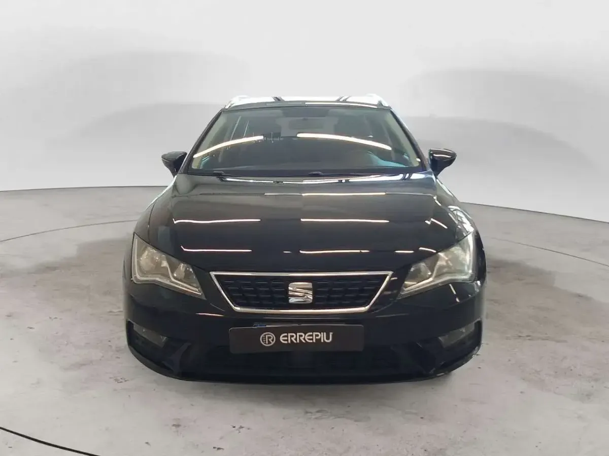 Usata Seat Leon Business 110 CV (80 kW) 2018 Nero Berlina