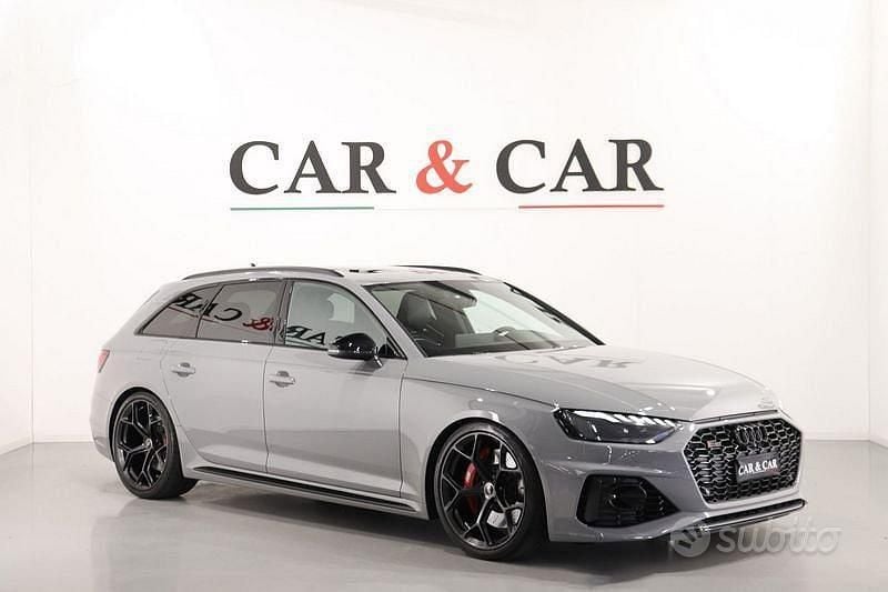 Grigio Usata 2024 Audi RS4 Ambiente Station wagon | 88.000 € (Cara) - Immagine 1/4