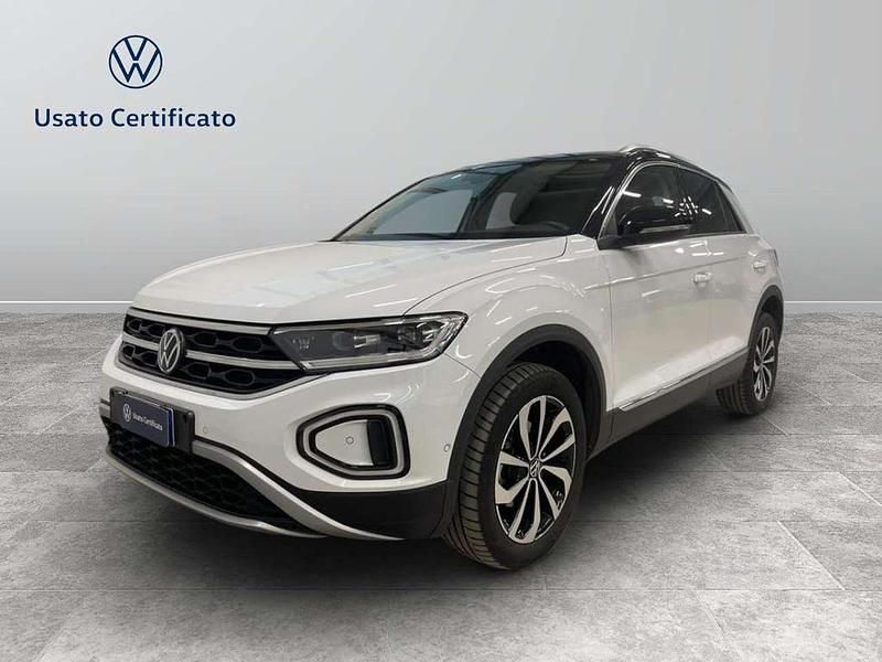 Pure white deep black perlato Usata 2022 VW T-Roc Style SUV | 21.900 € (Cara) - Immagine 1/4