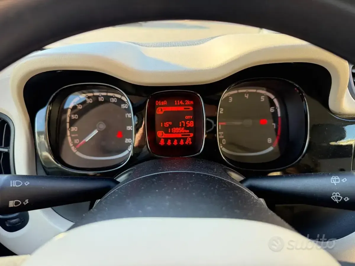 Usata Fiat Panda Lounge 86 CV (63 kW) 2014 Bianco Utilitaria