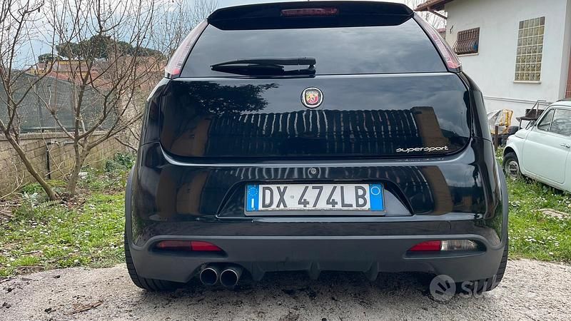 Usata Abarth Grande Punto 155 CV (114 kW) 2009 Nero Utilitaria