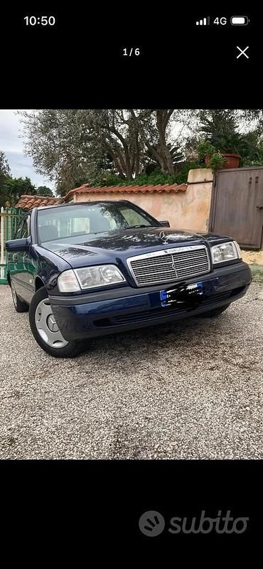 Usata Mercedes C220 1996 Blu Berlina