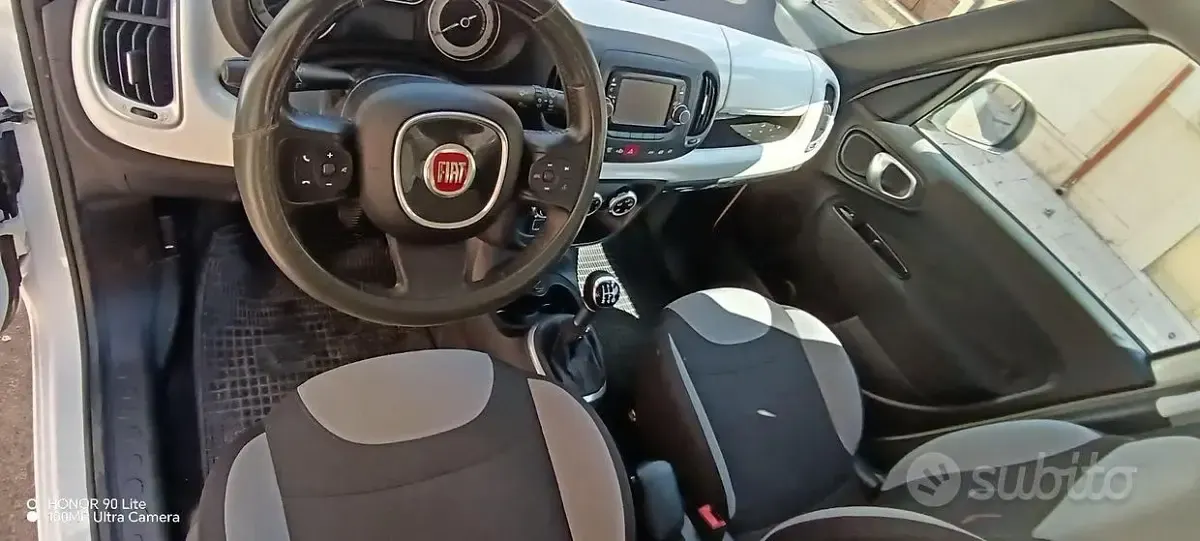 Usata Fiat 500L 95 CV (69 kW) 2016 Bianco Monovolume